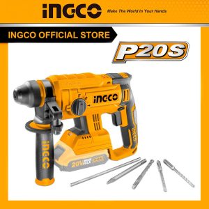 Máy khoan bê tông pin 20V motor không chổi than INGCO CRHLI2201 - Đồ nghề, dụng cụ cầm tay, máy móc thiết bị INGCO chính hãng, giá tốt