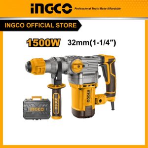 Máy khoan đục 1500W INGCO RH150038 - Đồ nghề, dụng cụ cầm tay, máy móc thiết bị INGCO chính hãng, giá tốt