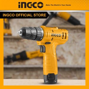 Máy khoan pin 12V giá rẻ INGCO CDLI12415 kèm 1 pin và sạc - Đồ nghề, dụng cụ cầm tay, máy móc thiết bị INGCO chính hãng, giá tốt