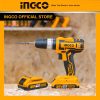 Máy khoan pin 3 chức năng có búa Ingco CIDLI200215 20V kèm 2 pin 1 sạc - Đồ nghề, dụng cụ cầm tay, máy móc thiết bị INGCO chí