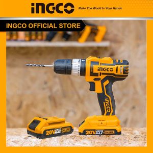 Máy khoan pin 3 chức năng có búa Ingco CIDLI200215 20V kèm 2 pin 1 sạc - Đồ nghề, dụng cụ cầm tay, máy móc thiết bị INGCO chính hãng, giá tốt