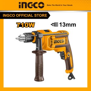 Máy khoan tường gia đình cầm tay giá rẻ dùng điện 220V INGCO ID7118 đầu kim loại 13mm - Đồ nghề, dụng cụ cầm tay, máy móc thiết bị INGCO chính...