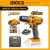 Máy khoan vặn vít dùng pin 20V ingco CDLI20028 me khoan 0,8-10mm lực siết 45NM - Đồ nghề, dụng cụ cầm tay, máy móc thiết bị I