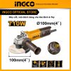 Máy mài góc INGCO AG71182 710W công tắc đuôi cốt M10 đường kính đĩa cắt 100mm - hình ảnh sản phẩm