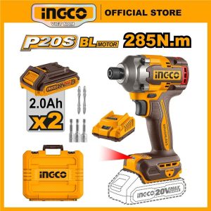 Máy siết vít pin 20V INGCO CIRLI2028 285Nm - Đồ nghề, dụng cụ cầm tay, máy móc thiết bị INGCO chính hãng, giá tốt