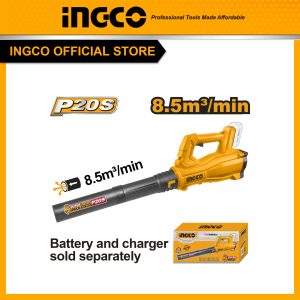 Máy thổi lá dùng pin 20V motor chổi than INGCO CABLI20323 (thân máy chưa kèm pin sạc) - Đồ nghề, dụng cụ cầm tay, máy móc thi