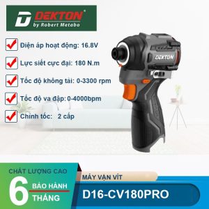 Máy vặn vít dùng pin 16.8V Dekton D16-CV180PRO - hình ảnh sản phẩm