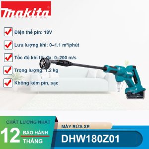 Máy xịt rửa áp lực dùng pin 18V Makita DHW180Z01 - hình ảnh sản phẩm