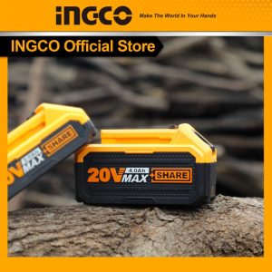 Pin Ingco 20V 4ah dung lượng cao 10 Cell FBLI2002 - Đồ nghề, dụng cụ cầm tay, máy móc thiết bị INGCO chính hãng, giá tốt