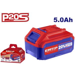 Pin Lithium-Ion 20V 5.0Ah Emtop EBPK20031 - hình ảnh sản phẩm
