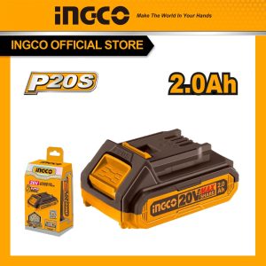 Pin Litium 20V 2Ah Ingco FBLI20011 - Đồ nghề, dụng cụ cầm tay, máy móc thiết bị INGCO chính hãng, giá tốt