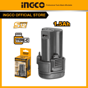 Pin sạc cáp type C 12V dùng cho máy khoan pin INGCO FBLI12153 - Đồ nghề, dụng cụ cầm tay, máy móc thiết bị INGCO chính hãng, giá tốt