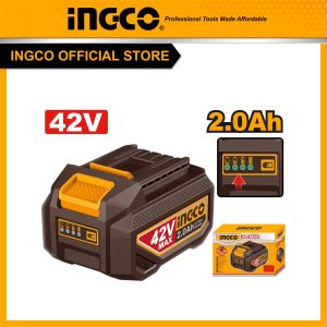 Pin sạc Lithium Ion 2.0Ah hệ pin 42V max INGCO FBLI42201 - Đồ nghề, dụng cụ cầm tay, máy móc thiết bị INGCO chính hãng, giá tốt