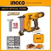 Súng bắn đinh tường, xà gồ, gỗ dùng pin INGCO CSTLI3805 loại đinh ST18 mm (chưa bao gồm pin và sạc) - Đồ nghề, dụng cụ cầm ta