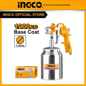 Súng phun sơn khí nén INGCO ASG3101 bình 1 lít đầu phun 1.5mm - Đồ nghề, dụng cụ cầm tay, máy móc thiết bị INGCO chính hãng