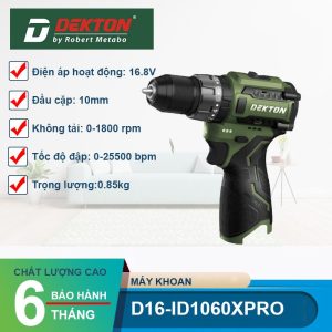 Thân máy khoan động lực Dekton 16.8V D16-ID1060XPRO - hình ảnh sản phẩm