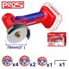 Thân máy mài góc mini dùng pin EMTOP ELAG7601 - hình ảnh sản phẩm