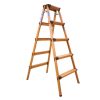 Thang nhôm chữ A gấp gọn Nikawa NKD-05 5 bậc mỗi bên - hình ảnh sản phẩm