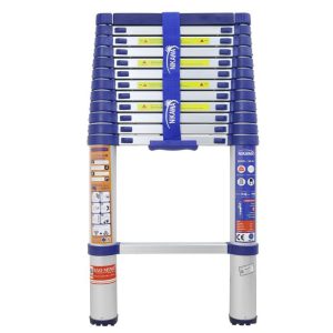 Thang nhôm rút/xếp đơn chính hãng Nikawa NK-38 3,8m - hình ảnh sản phẩm