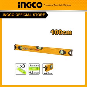 Thước thủy cân bằng 100cm độ chính xác cao INGCO HSL18100 - Đồ nghề, dụng cụ cầm tay, máy móc thiết bị INGCO chính hãng, giá tốt