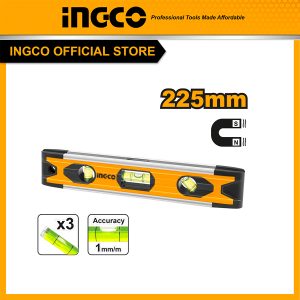 Thước thủy dài 225mm có nam châm INGCO HMSL01030 - hình ảnh sản phẩm