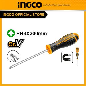 Tua vít bake PH3*200mm INGCO HSDSPH3200 - góc nhìn 3