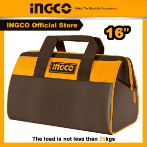 Túi đựng đồ nghề 16 inch (41cm) INGCO HTBG281628 màu nâu vàng - Đồ nghề, dụng cụ cầm tay, máy móc thiết bị INGCO chính hãng, giá tốt