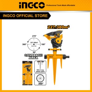 Vòi tưới cây xoay 360 độ INGCO HPS13601 cắm sân vườn có điều chỉnh phạm vi, khoảng cách - Đồ nghề, dụng cụ cầm tay, máy móc thiết bị INGCO chính...
