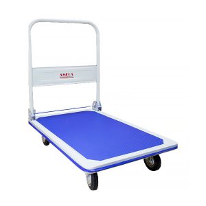 Xe Đẩy Hàng 4 Bánh Sàn Thép Ameca HAM-300S Tải Trọng 300kg - hình ảnh sản phẩm