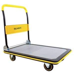 Xe đẩy hàng 4 bánh sàn thép Sumika T300 - hình ảnh sản phẩm