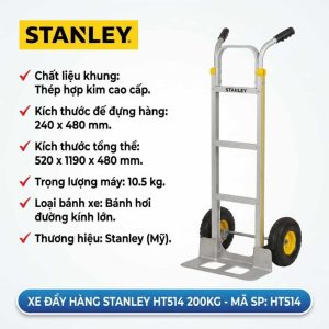 Xe Đẩy Hàng Stanley HT514 (200kg) - Chính Hãng, Giá Tốt Tại DIYHomedepot - hình ảnh sản phẩm