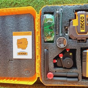Máy cân bằng laser 12 tia xanh Ingco HLL301201 pin sạc 16V - góc nhìn 4