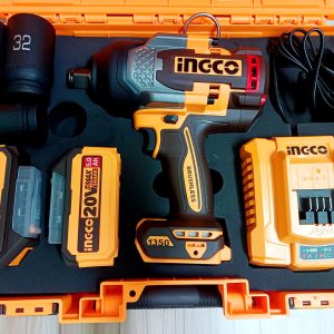 Máy siết bu lông Pin 1350Nm INGCO CIWLI20135 trục 3/4" đầu tuýp 27,30, 32mm - góc nhìn 3