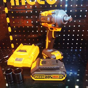 Máy siết bu lông pin 350Nm INGCO CIWLI20351 motor không chổi than - Đồ nghề, dụng cụ cầm tay, máy móc thiết bị INGCO chính hã