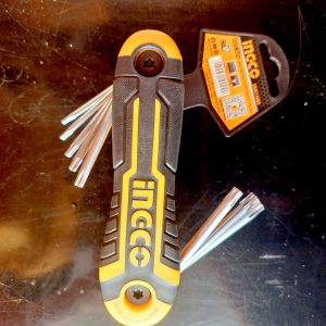 Bộ 8 chìa lục giác bông INGCO HHK14083 - góc nhìn 3