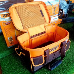 Giỏ đựng đồ nghề 16 inch INGCO HTBG10 đế nhựa 25 túi đựng to rộng nhiều ngăn - Đồ nghề, dụng cụ cầm tay, máy móc thiết bị ING