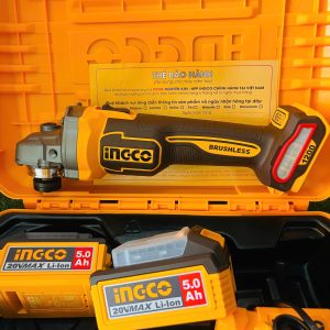 Máy cắt mài góc pin 1200W hệ pin 20V INGCO CAGLI2210032 M10 kèm 2 pin 5Ah - Đồ nghề, dụng cụ cầm tay, máy móc thiết bị INGCO