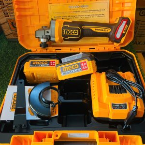 Máy cắt mài góc pin 1200W hệ pin 20V INGCO CAGLI2210032 M10 kèm 2 pin 5Ah - Đồ nghề, dụng cụ cầm tay, máy móc thiết bị INGCO