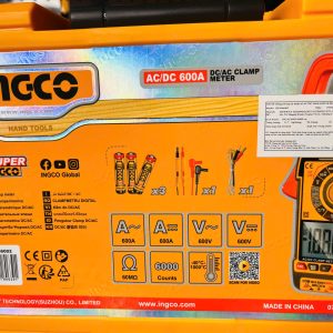 Đồng hồ kẹp dòng INGCO DCM66002 600A AC/DC, 6000 số đếm - Đồ nghề, dụng cụ cầm tay, máy móc thiết bị INGCO chính hãng, giá tố