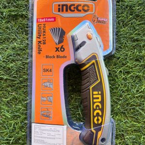 Dao rọc giấy HUK6128 INGCO cao cấp - Đồ nghề, dụng cụ cầm tay, máy móc thiết bị INGCO chính hãng, giá tốt - góc nhìn 2