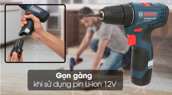 Máy khoan vặn vít dùng pin GSR 120-LI