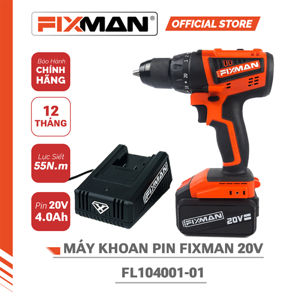 Máy khoan pin FIXMAN FL104001-01 20V